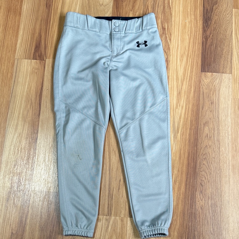 Under Armour Light Gray Sport baseball Pants